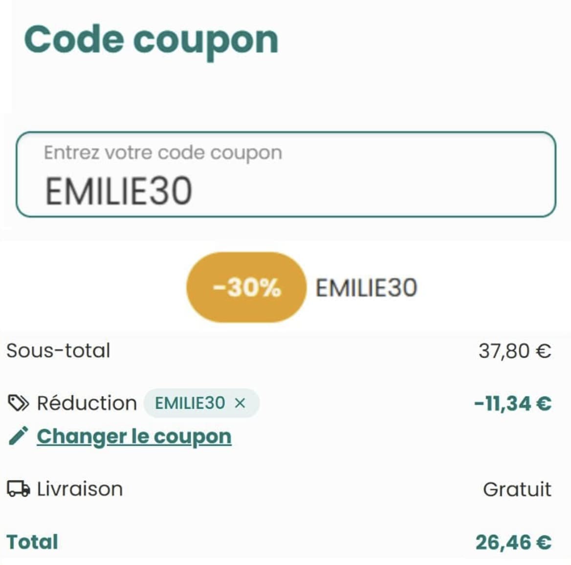 Code Promo DogChef : -30% de réduction offert 2 code promo dogchef emilie30 1