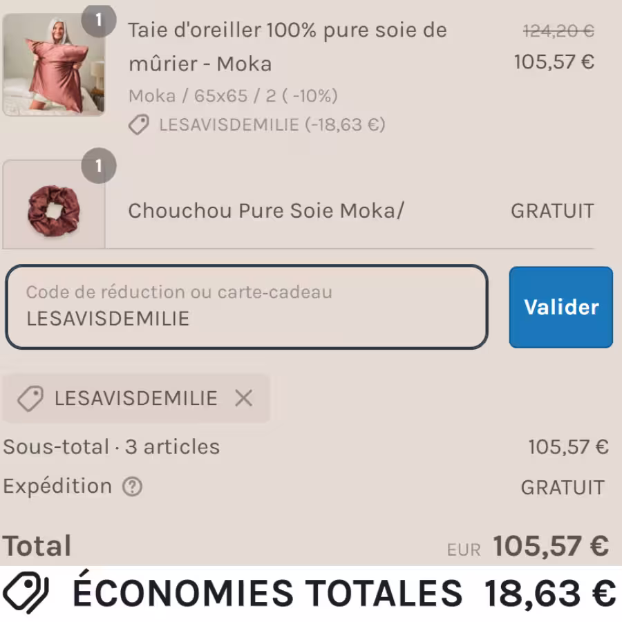 Code Promo Emily's Pillow : 15% de réduction avec le code LESAVISDEMILIE 2 code promo emilys pillow utilisation valide