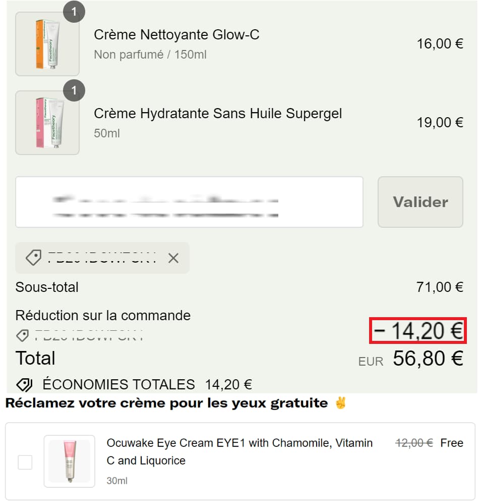 Code Promo -20% de réduction chez FaceTheory : profitez de notre offre exclusive ! 1 code promo facetheory