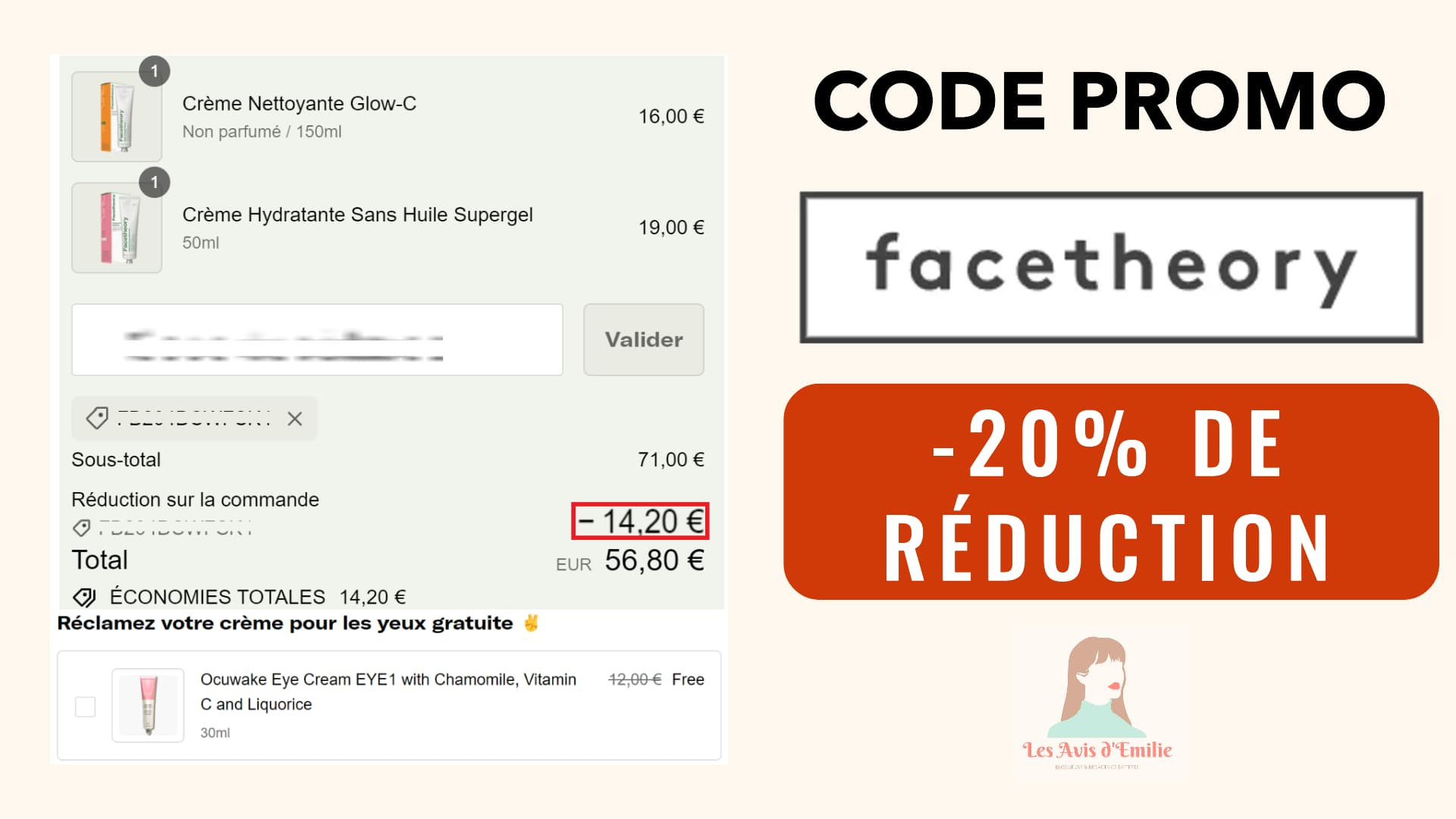 Code Promo -20% de réduction chez FaceTheory : profitez de notre offre exclusive ! 5 code promo facetheory 20 offerts
