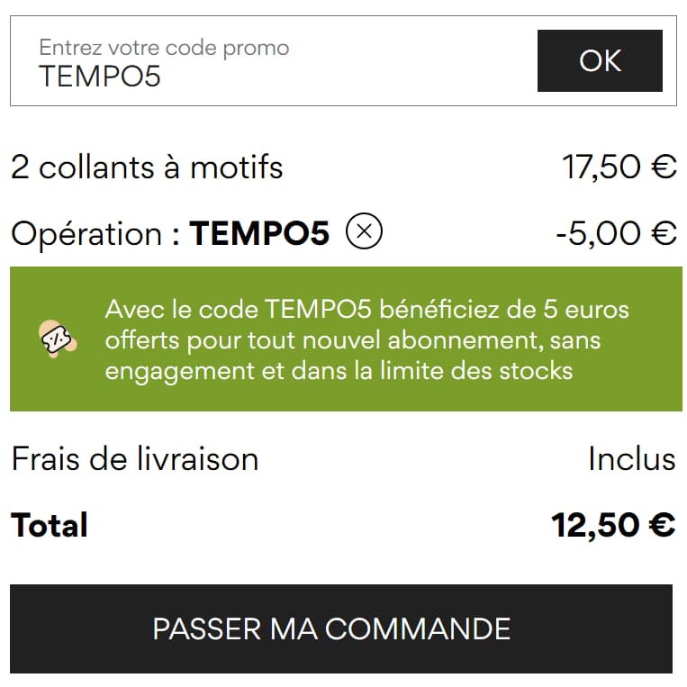Code Promo Gambettes Box : 5€ de réduction sur votre abonnement mensuel 1