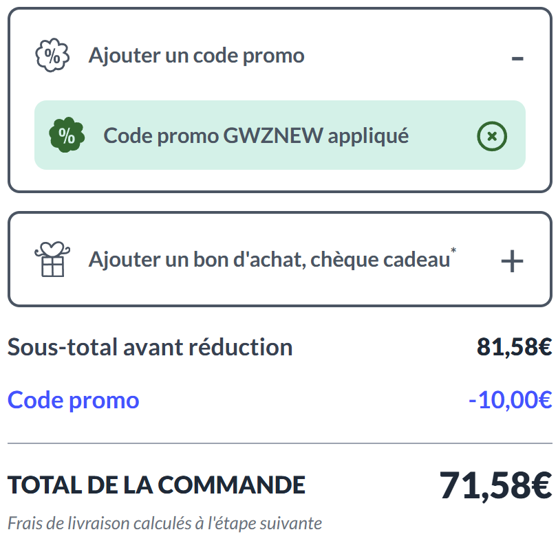 Code Promo GreenWeez : 10€ de réduction avec livraison gratuite 1 code promo greenweez