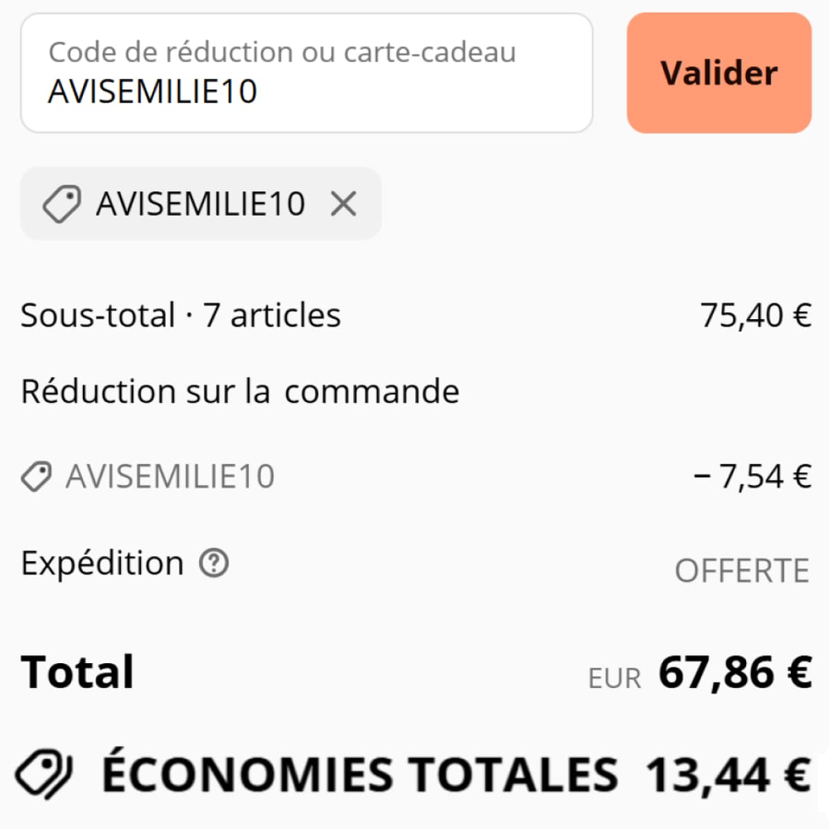 Code Promo Unbottled : AVISEMILIE10 pour 10% de réduction immédiate 2 code promo unbottled 1