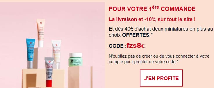Code Promo Erborian : -10% de réduction et livraison offerte ! 5 code promotionnel erborian