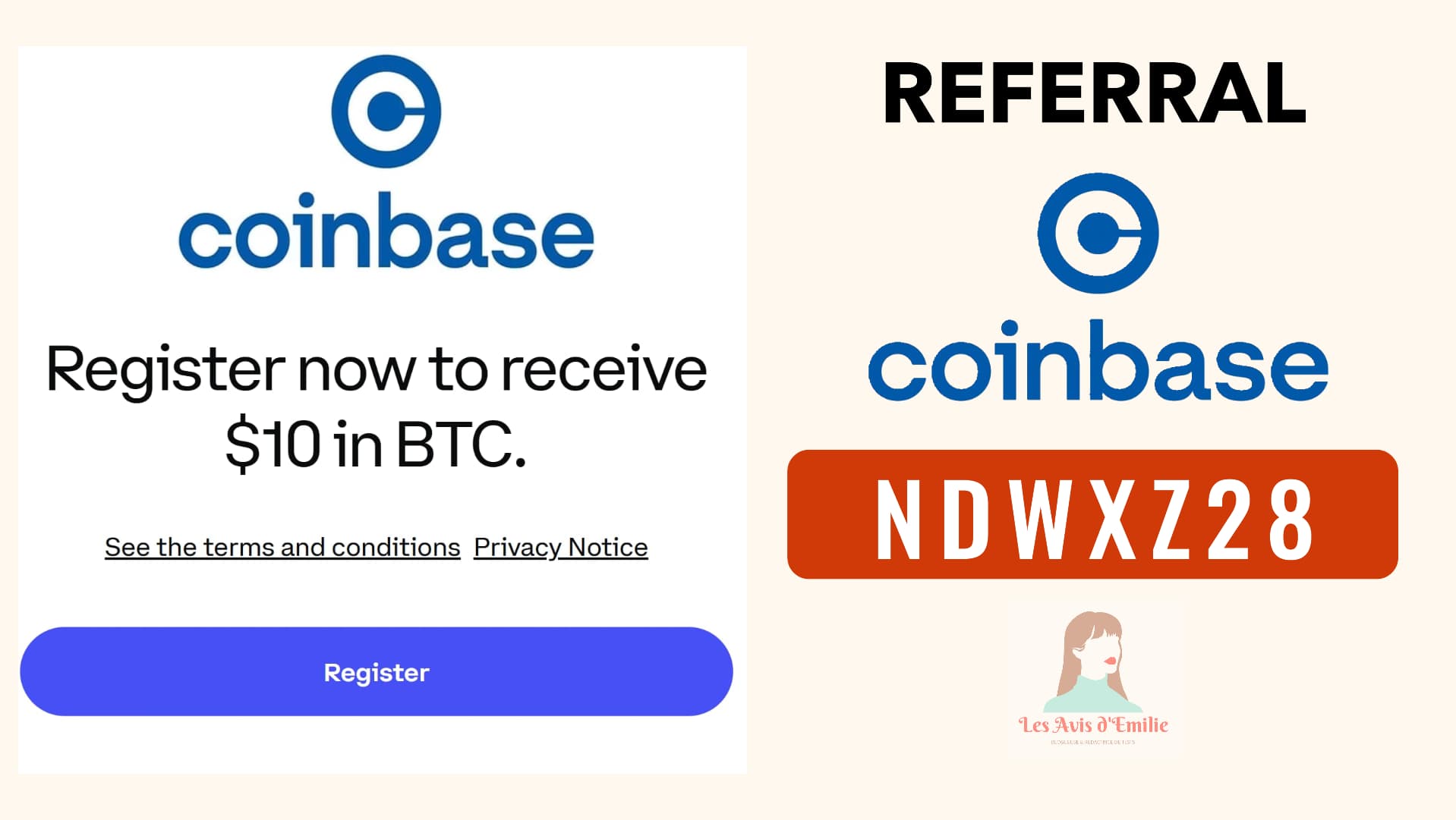 CoinBase Referral Code : NDWXZ2810$ worth of Bitcoin for free 5 coinbase referral code picture 1