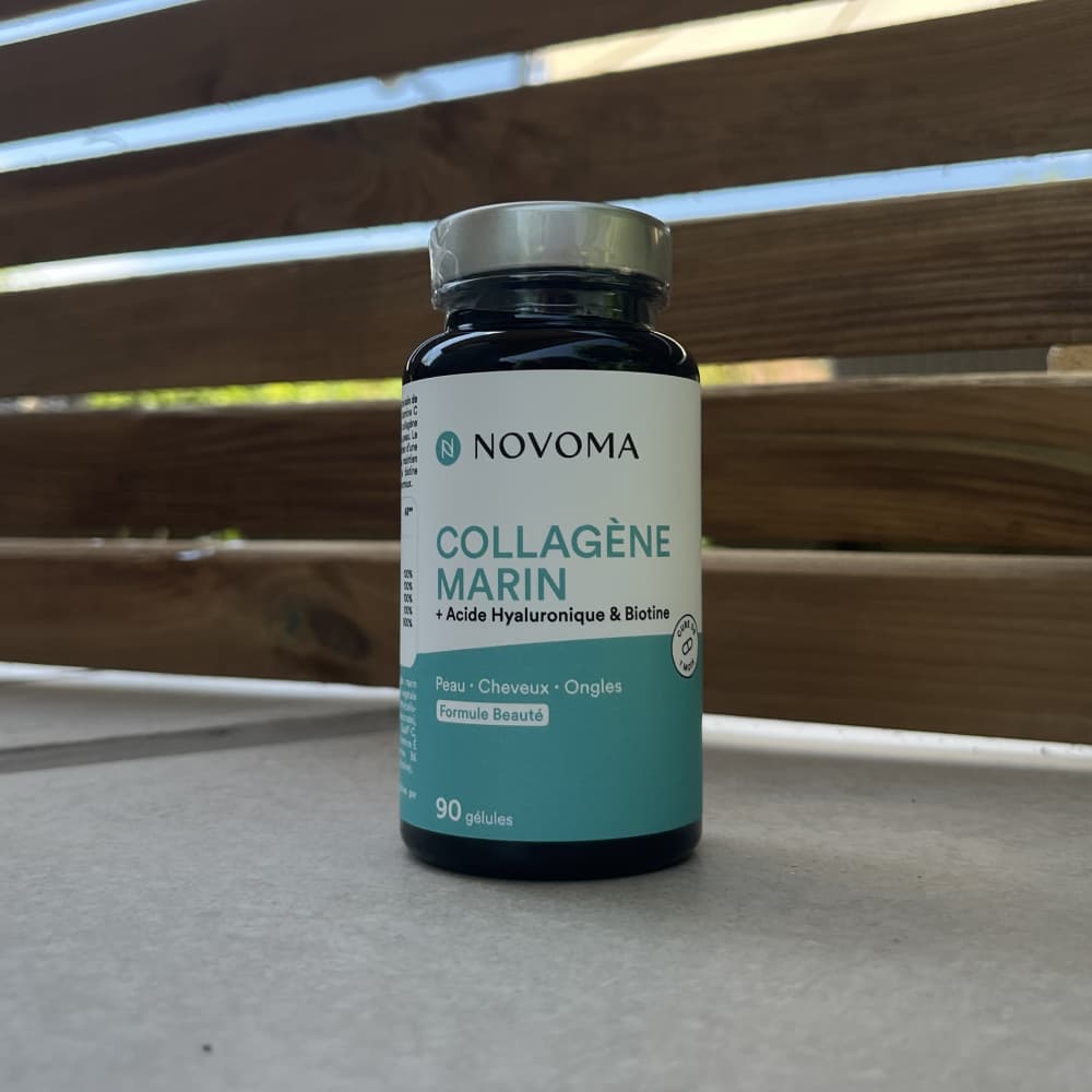 Novoma : Test et avis sur leurs compléments (collagène, magnésium et vitamine C) 5 collagene face avant photo 1
