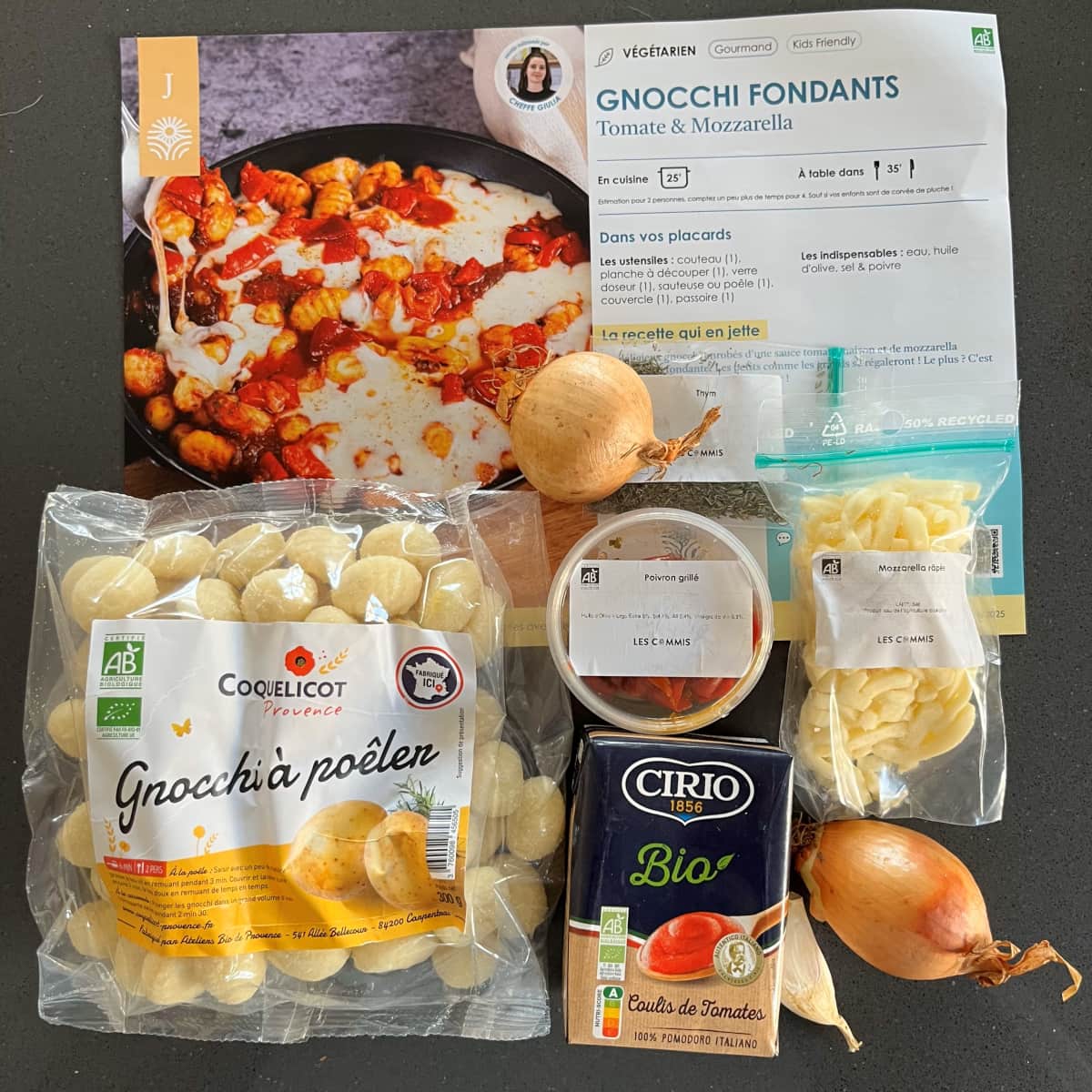 Mon avis sur Les Commis :recettes, qualité, coût… Tout ce qu'il faut savoir ! 6 composition recette gnocchis 1