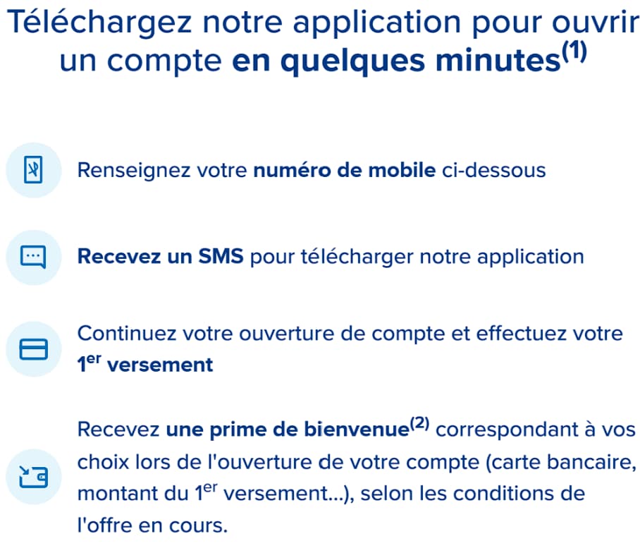 Les meilleures offres bancaires en décembre 2025 : plus de 1500€ au total 2 descriptif etapes parrainage boursobank 1