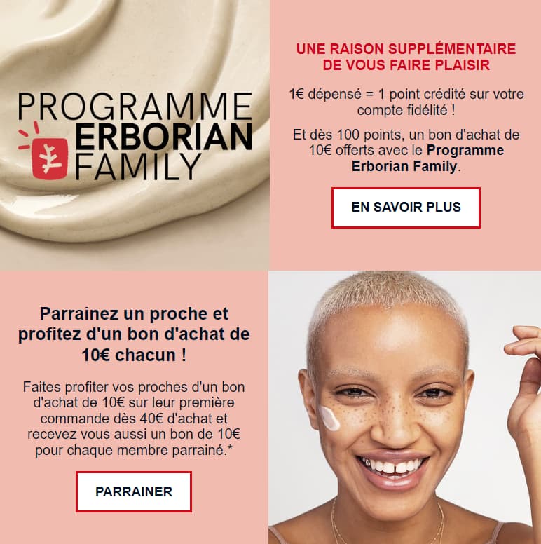 Code Promo Erborian : -10% de réduction et livraison offerte ! 8