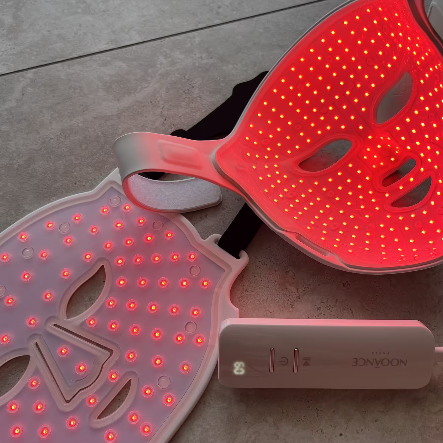 Le nouveau masque LED de Nooance Elite X600 : Mon avis après utilisation 9 difference ancien masque led nouveau masque