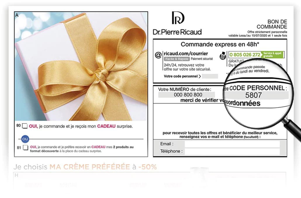 Dr Pierre Ricaud : Réduction de 15% offerte avec notre code promotionnel 5 docteur pierre ricaud offre courrier