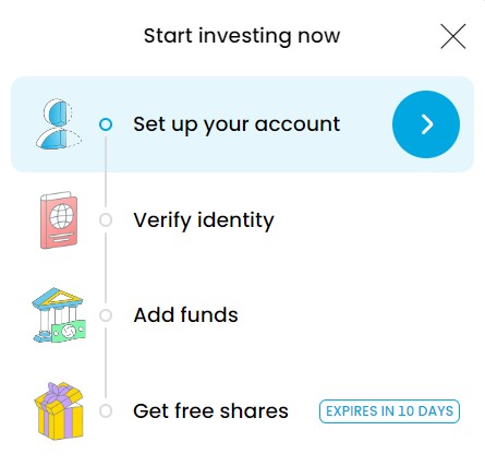 Code promo Trading 212 : une action offerte allant jusqu'à 100€ ! 4 etapes trading 212