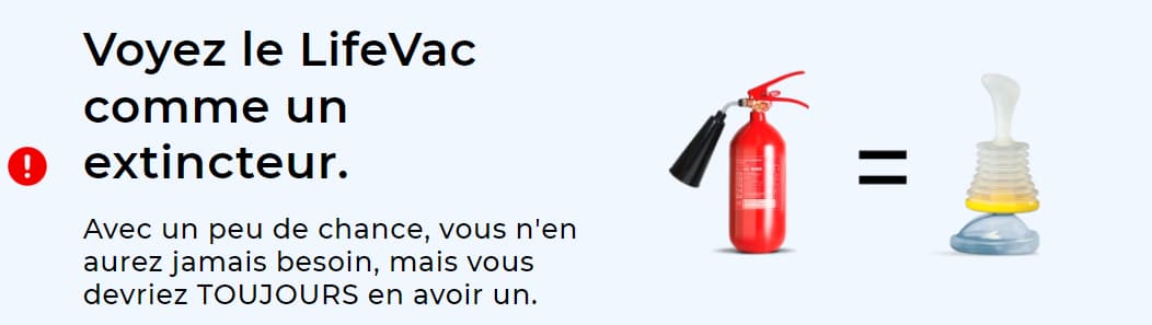 Avis sur LifeVac : Revue des essais médicaux et des avis clients 9 exemple de communication lifevac