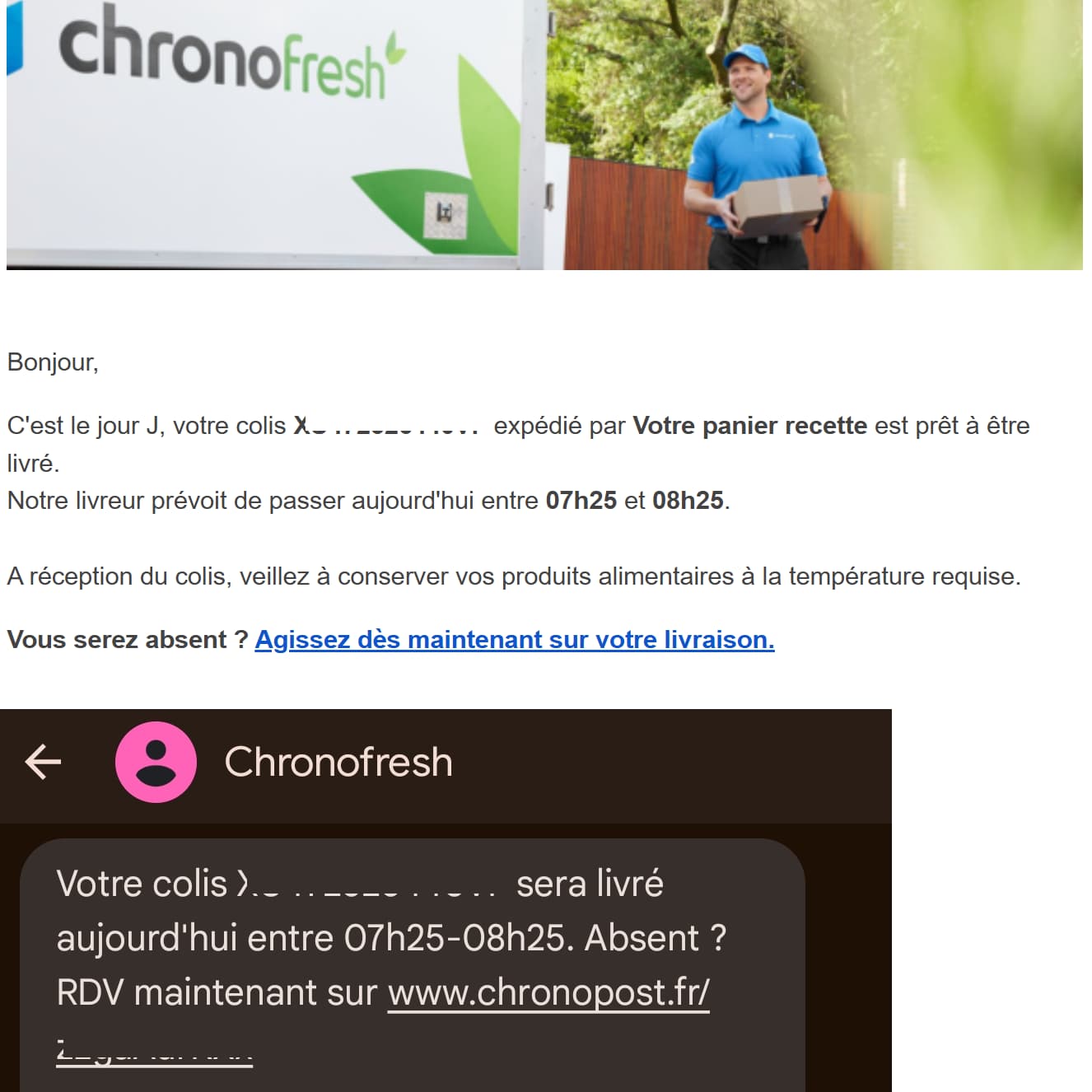 Mon avis sur Les Commis :recettes, qualité, coût… Tout ce qu'il faut savoir ! 5 exemple informations livraison 1