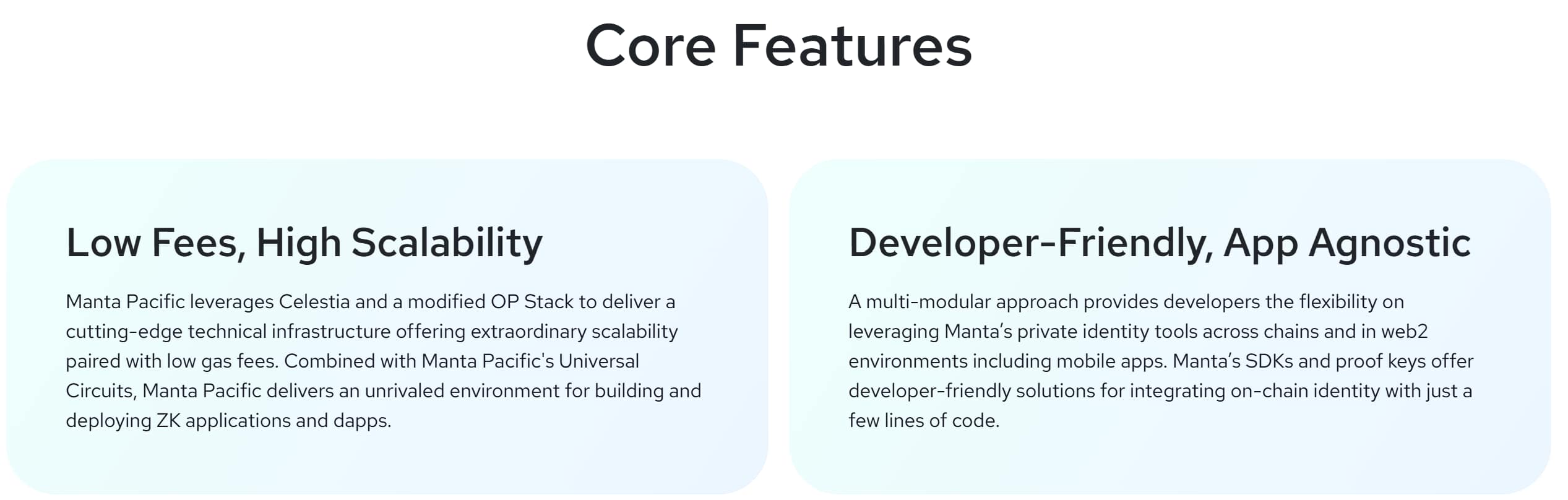 Manta Network : Mon analyse et avis sur ce Layer 2 Ethereum 4 fonctionnalites clefs manta network