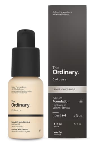 Typology ou The Ordinary : Mon comparatif détaillé avec avis clients 5 fond de teint serum the ordinary