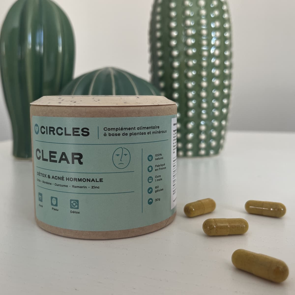 Je teste et donne mon avis sur les cures Circles : composition, efficacité, avis clients... 5 gelules clear circles 1