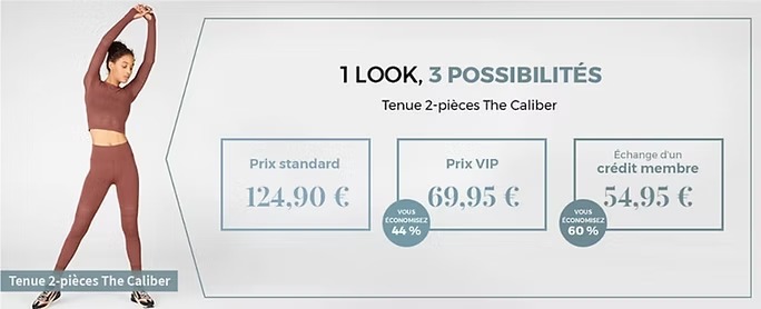 Fabletics code promo : Devenir VIP pour obtenir 80€ de crédits et 80% de réduction ! 8 imgi 10 explication fabletics