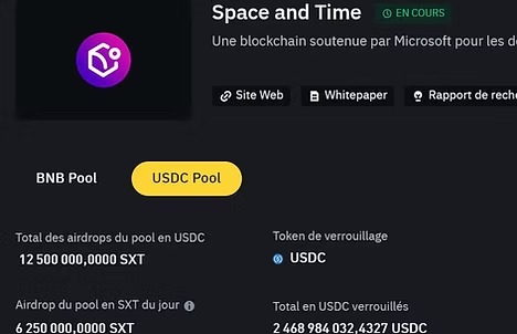 Space and Time $SXT : Analyse du 69ème projet de Binance Launchpool 8 imgi 11 space and time launchpool tutoriel