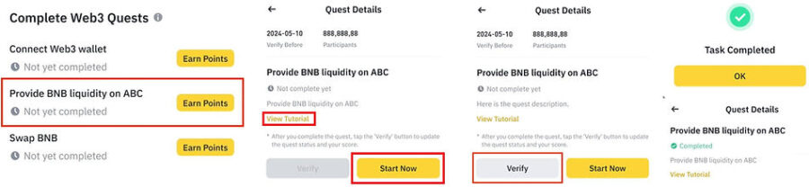 Mon avis et analyse de Binance MegaDrop Le farming d'airdrop 8 infographie quetes web3 megadrop.jpg