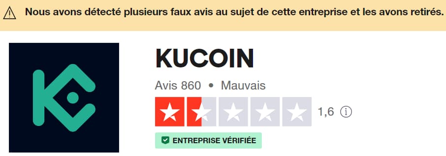 Code Parrainage KuCoin : EMILIEAVIS -5% de réduction de vos frais + bonus ! 5 kucoin trustpilot faux avis