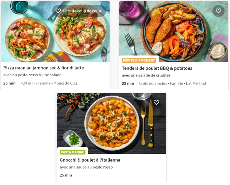 QuiToque ou Hellofresh ? Mon comparatif détaillé 3 les recettes hellofresh