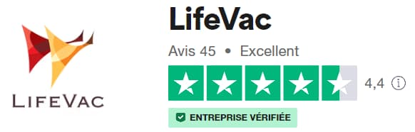 Avis sur LifeVac : Revue des essais médicaux et des avis clients 5 lifevac avis clients trustpilot