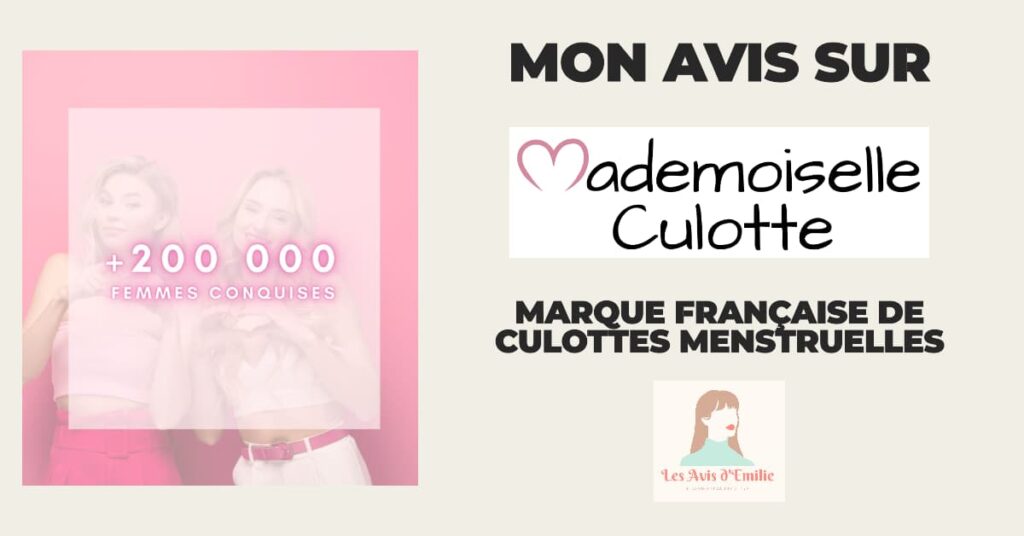 Mon Avis sur Mademoiselle Culotte : efficacité, prix, confort, et avis clients 2 miniature article de mon avis personnel sur mademoiselle culotte
