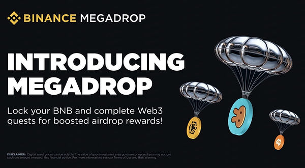 Mon avis et analyse de Binance MegaDrop Le farming d'airdrop 1 miniature introduction megadrop binance