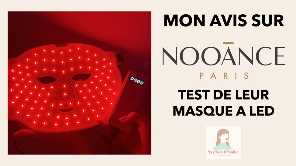 Mon avis sur les soins Payot : test, analyses compositions, et revue des avis clients 19 mon avis masque a led nooance 1