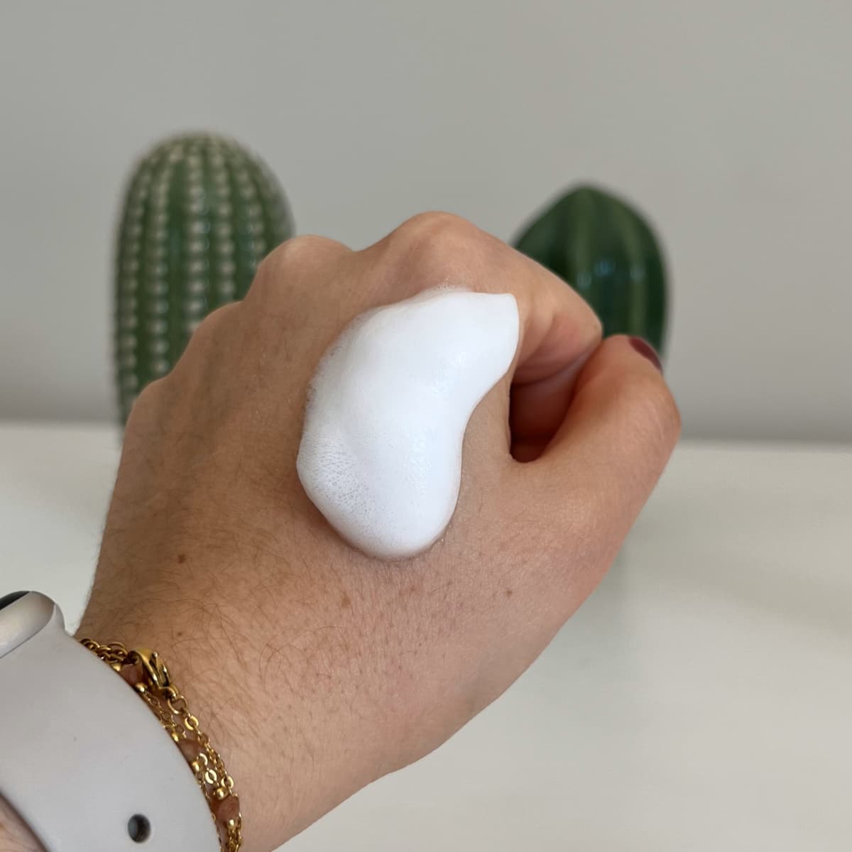 Mon avis sur Musc Intime : Je teste et j'analyse leurs produits parfumés 15 mousse nettoyante texture 1