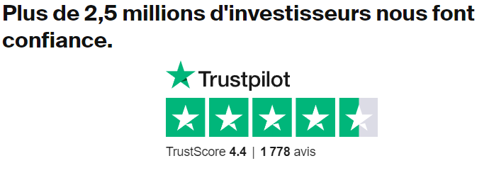 Code Promo Degiro Obtenez un bonus de 100€ Offerts 9 note trustpilot degiro