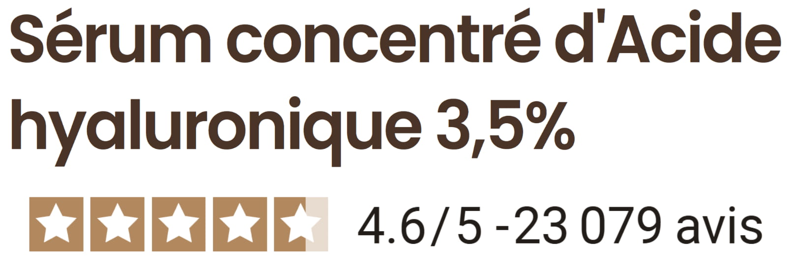 Mon avis sur Aroma Zone : je teste trois sérums (acide hyaluronique, vitamine C) 17 note avis clients serum acide hyaluronique aromazone 1