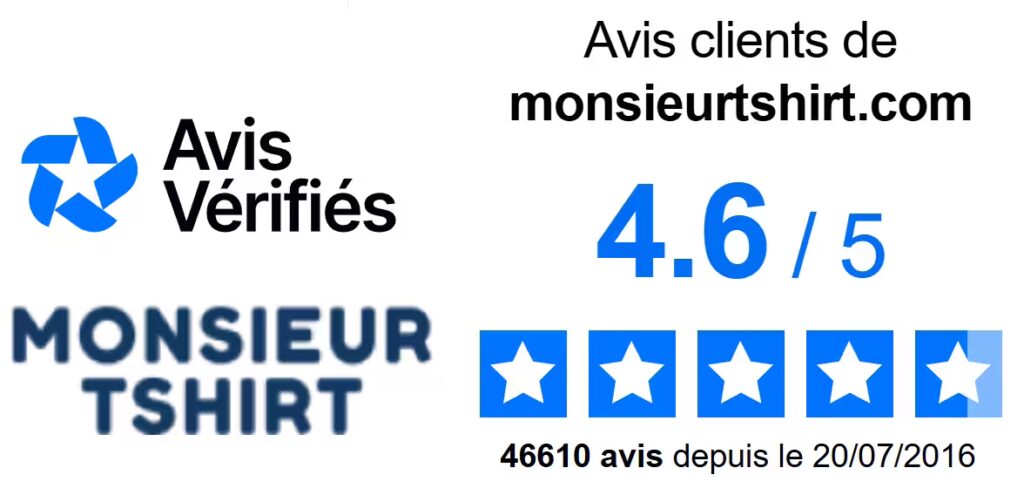 Comment créer un t-shirt personnalisé : étapes et conseils pratiques 1 note avis verifies monsieur tshirt