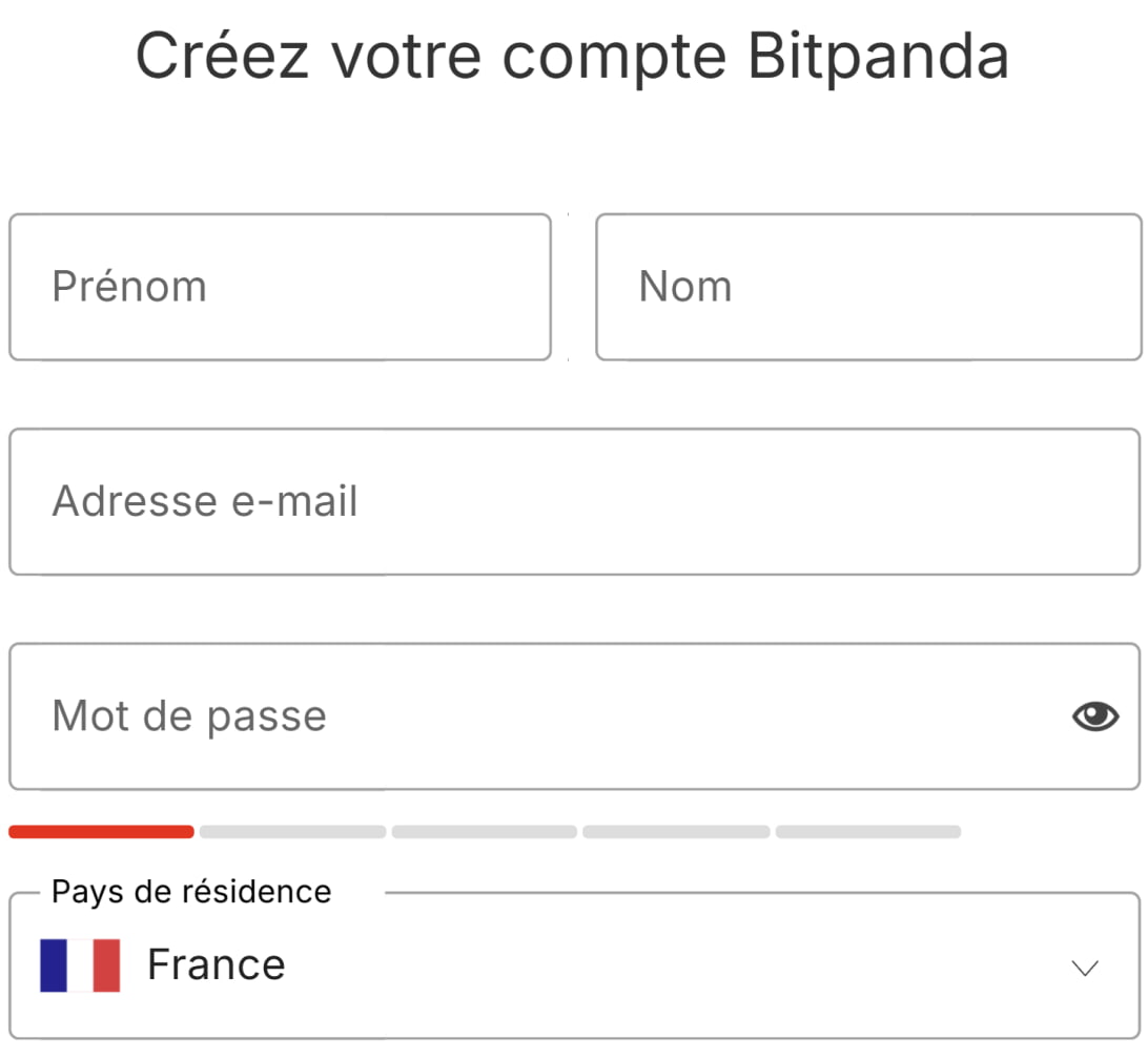 Code parrainage Bitpanda Jusqu'à 100€ de bonus en offre de bienvenue 1 offre bienvenue inscription bitpanda 1
