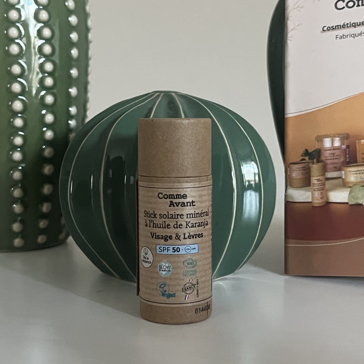 Mon avis sur Comme Avant : je teste et j'analyse leurs savons, déodorants, crèmes et répulsifs 18 paquet stick comme avant 1