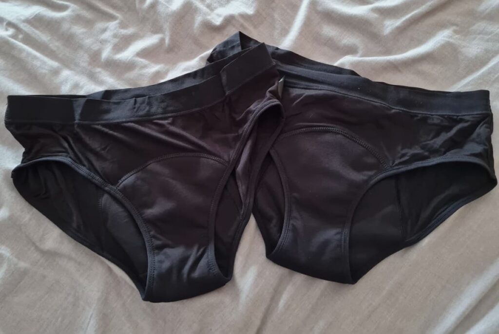 Mon Avis sur Mademoiselle Culotte : efficacité, prix, confort, et avis clients 6 photo deux culottes menstruelles test avis