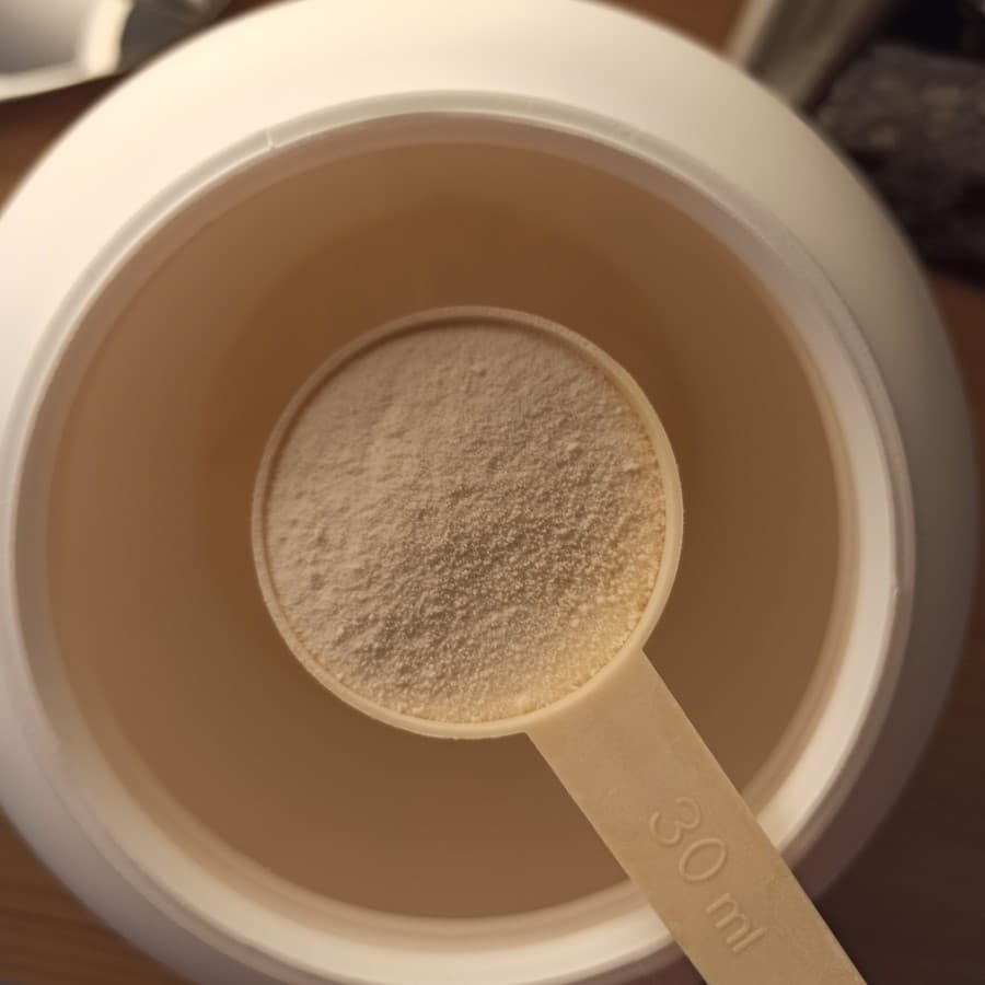 Nutripure : Mon Avis avec test de leurs principaux compléments 5 photo dosette remplie collagene peptide nutripure 1