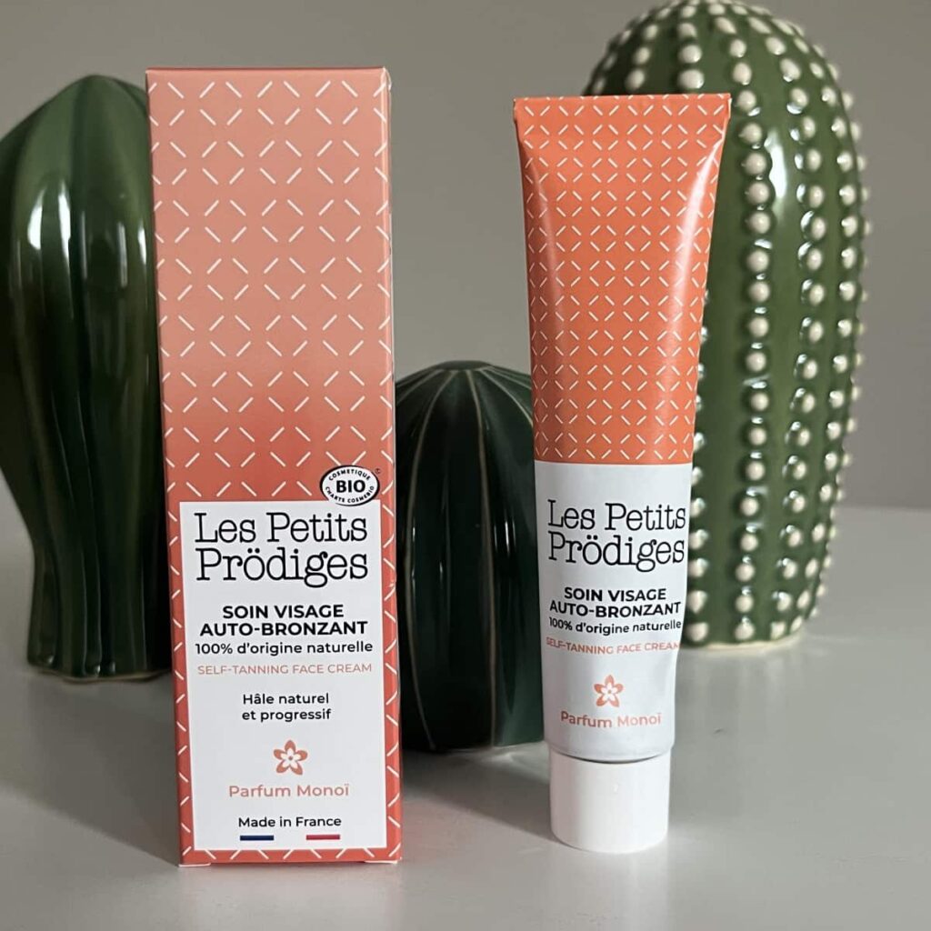 Les Petits Prodiges : Mon avis avec test des produits et analyse de composition 13 photo auto bronzant 1