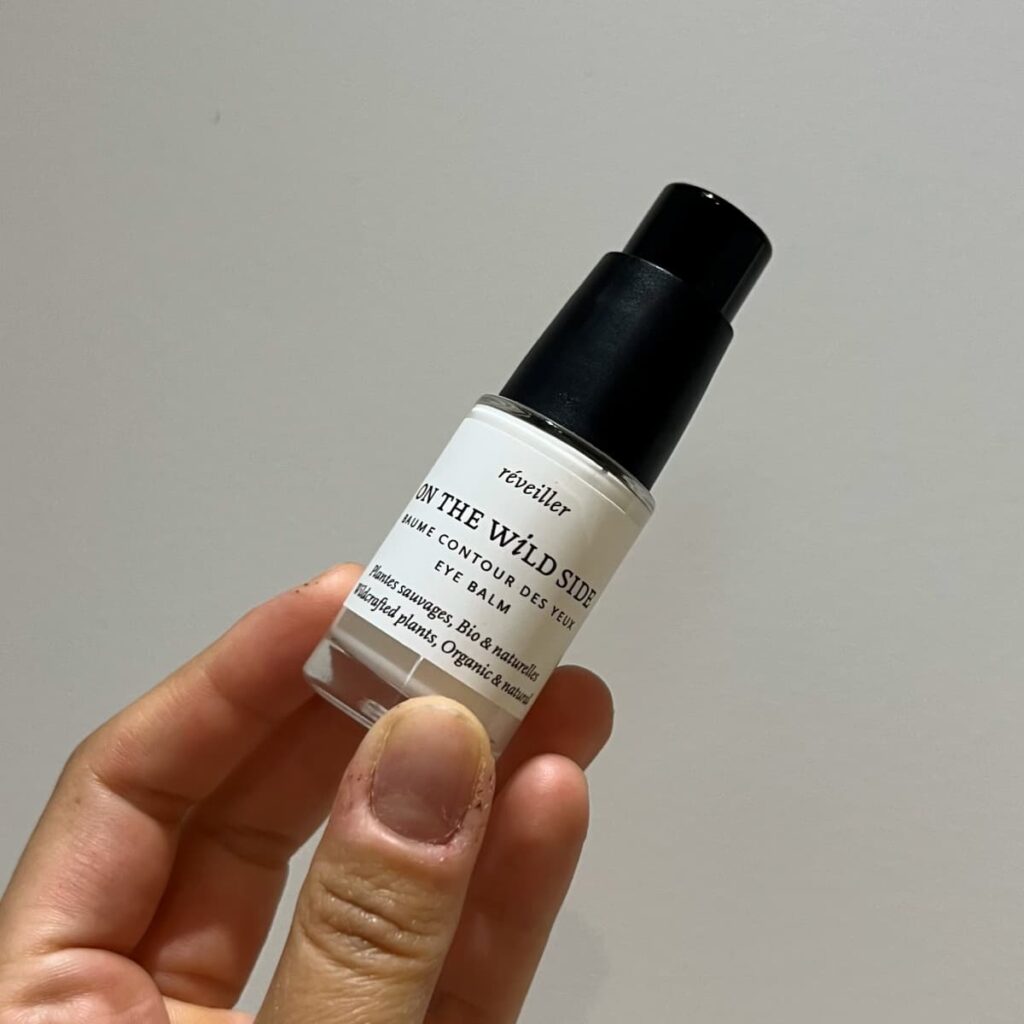 Mon analyse et mon avis sur On The Wild SideTest de trois soins 14 photo face avant baume yeux 1