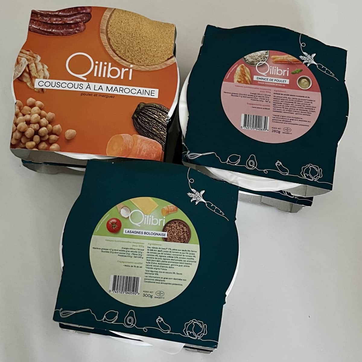 Mon avis sur Qilibri : Test et analyse du programme minceur 5 photo repas complet 1