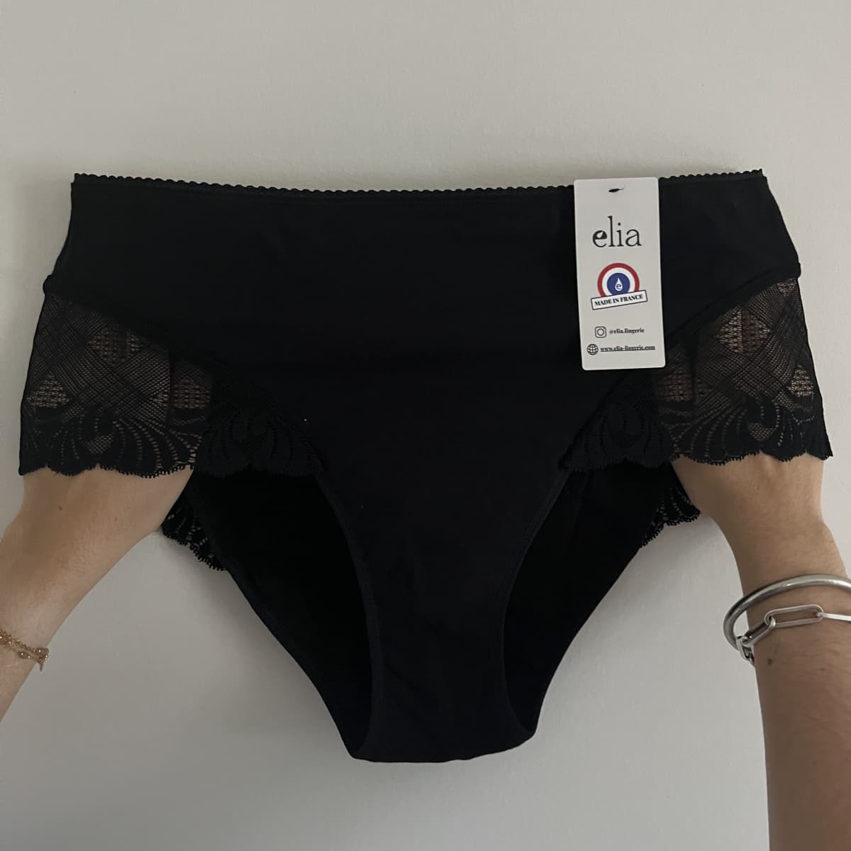 Elia Lingerie : je teste et donne mon avis sur deux modèles de lingerie menstruelle 7 photo shorty colette 1