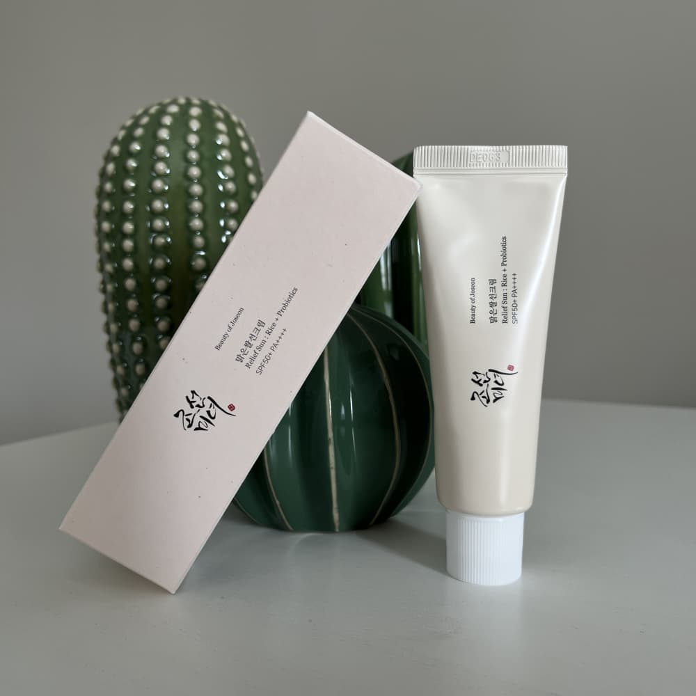 Les routines de skincare que je recommande selon votre profil de peau 8 photo tube et paquet creme spf50 beauty of joseon