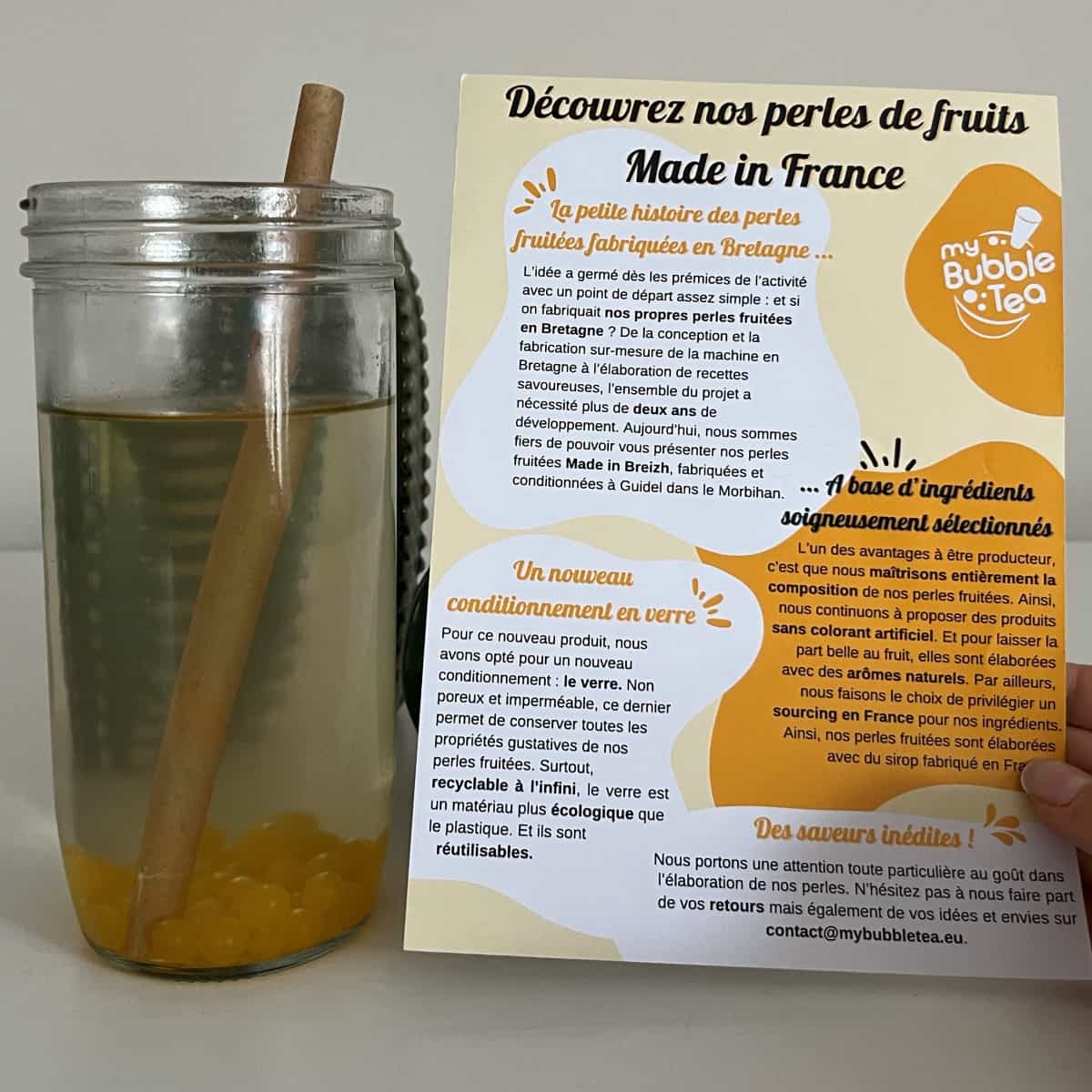 presentation my bubble tea 1