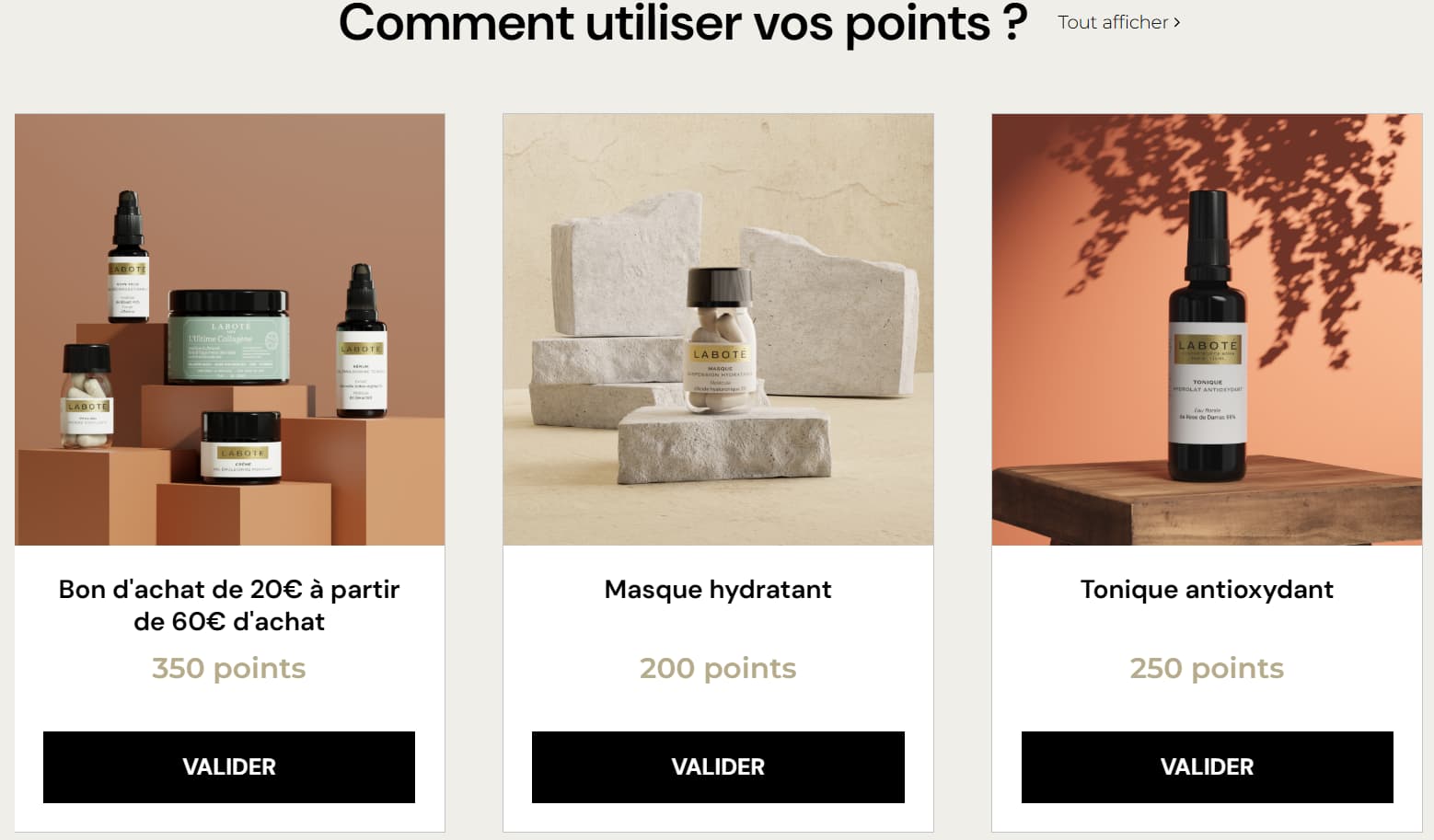 Code Promo Laboté : Profitez de 10% de réduction avec le code EMILIE10 4 programme fidelite labote 1