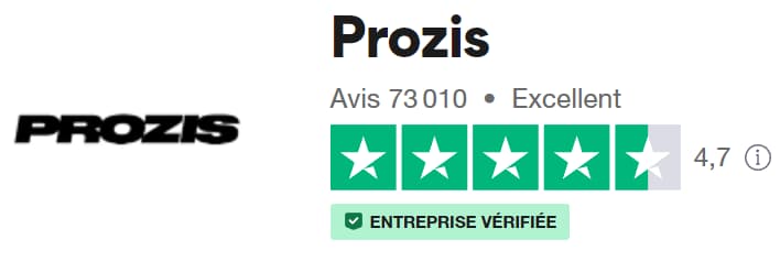 Code promo Prozis : 10% à 50% offerts sur votre commande 5 prozis trustpilot