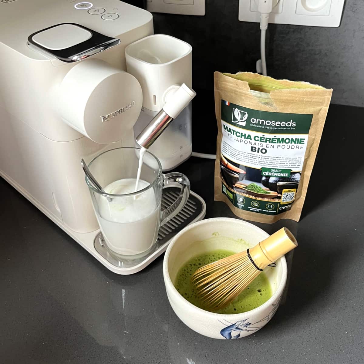 Mon avis sur Amoseeds : J'analyse et je teste leur cure minceur et leur matcha 11 realisation du matcha 1