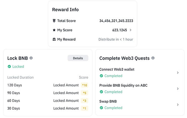 Mon avis et analyse de Binance MegaDrop Le farming d'airdrop 9 recapitulatif participation megadrop