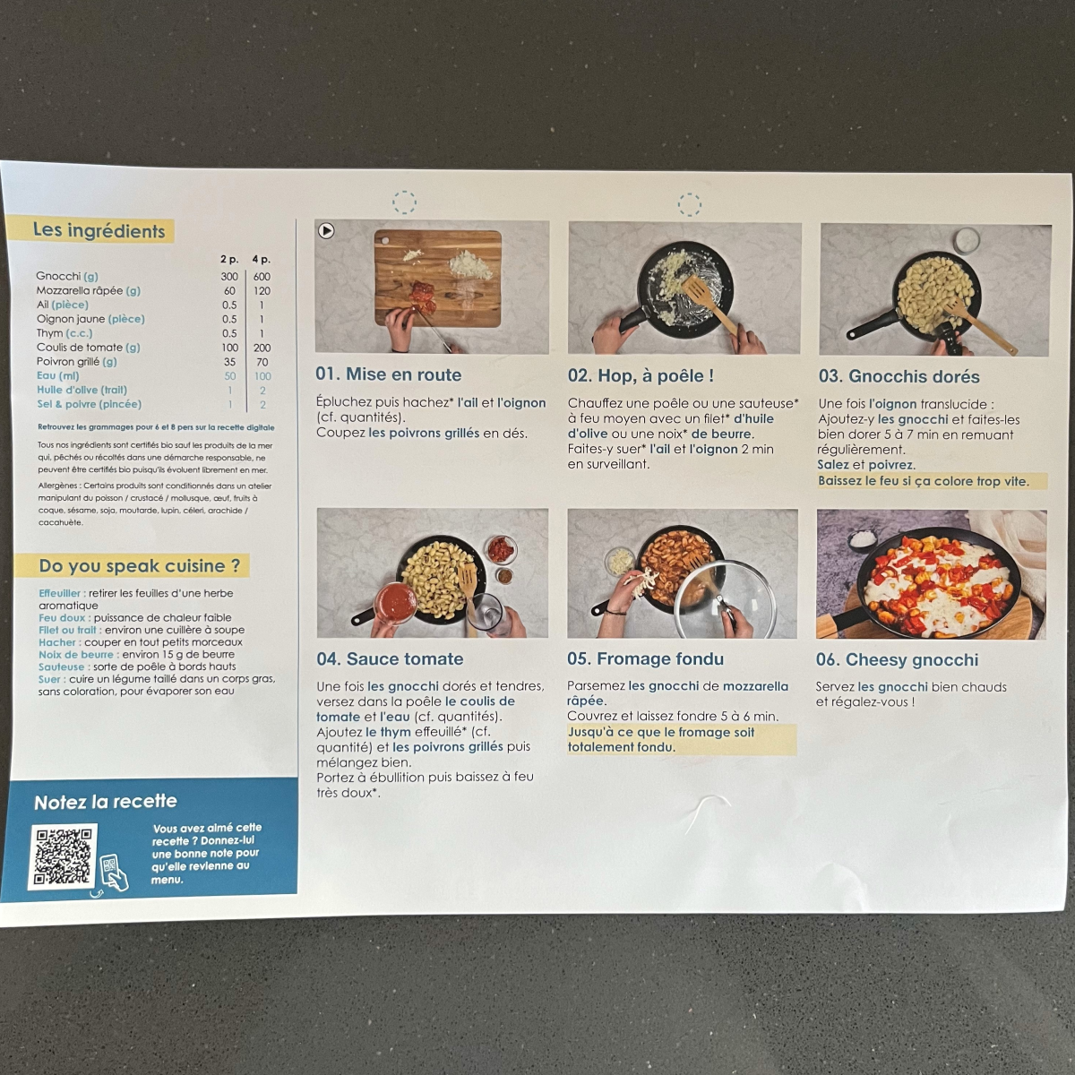 Mon avis sur Les Commis :recettes, qualité, coût… Tout ce qu'il faut savoir ! 2 recette format papier 1