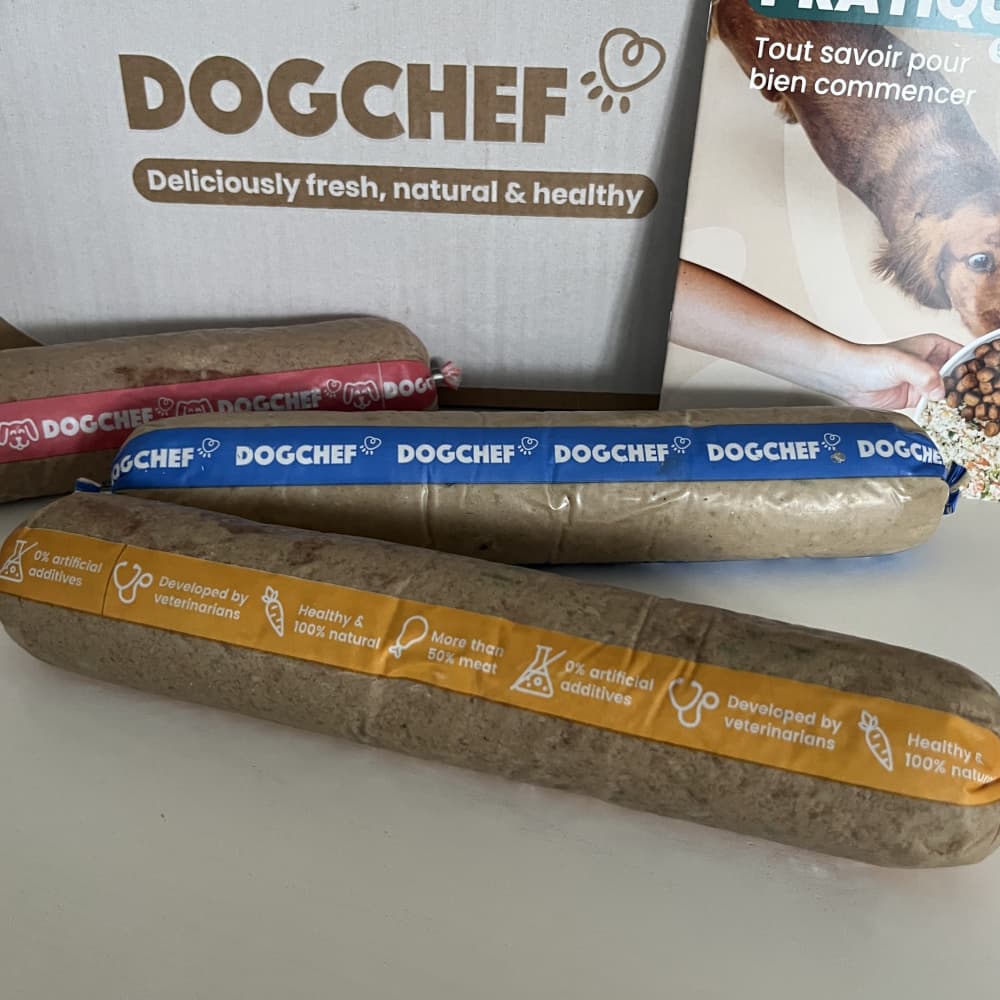 Dog Chef : Mon avis sur leur nourriture avec test pour mon chien 7 repas conditionne dogchef 1